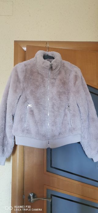 Chaqueta  Pull&Bear de pelo peluche T S