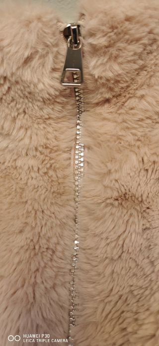 Chaqueta  Pull&Bear de pelo peluche T S