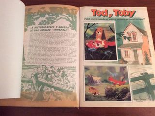 Álbum de cromos Tod y Toby Disney PANINI COMPLETO