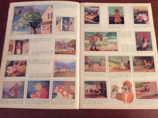 Álbum de cromos Tod y Toby Disney PANINI COMPLETO