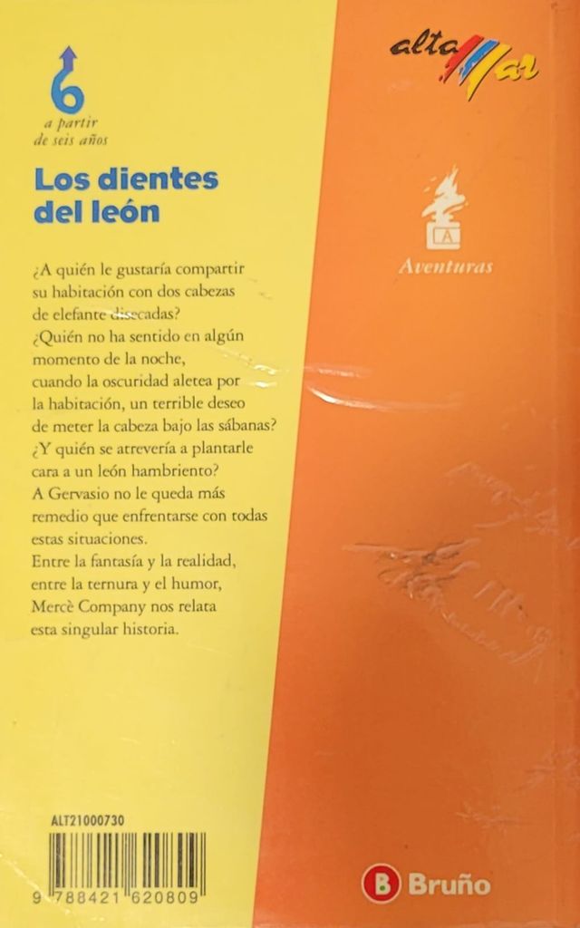 Libros: Álvaro a su aire y Los dientes del león