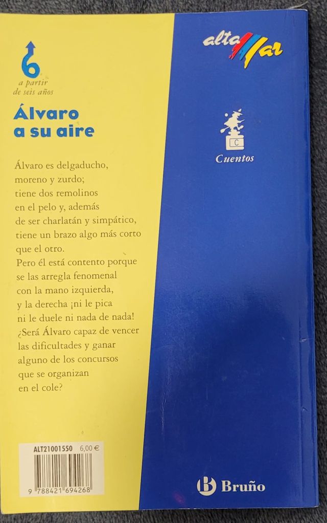 Libros: Álvaro a su aire y Los dientes del león
