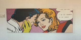 Cuadro Cómic pareja