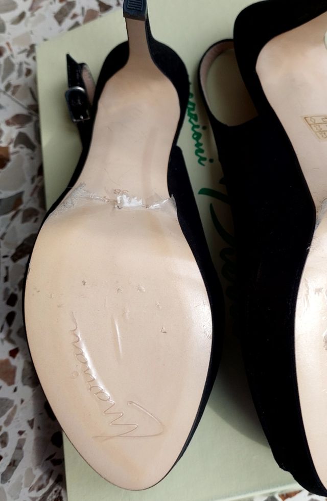 marian scarpe  con tacco vera pelle