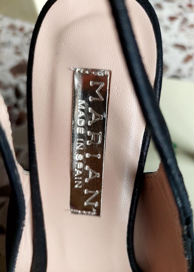 marian scarpe  con tacco vera pelle