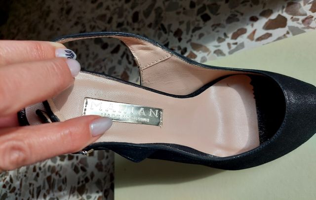 marian scarpe  con tacco vera pelle