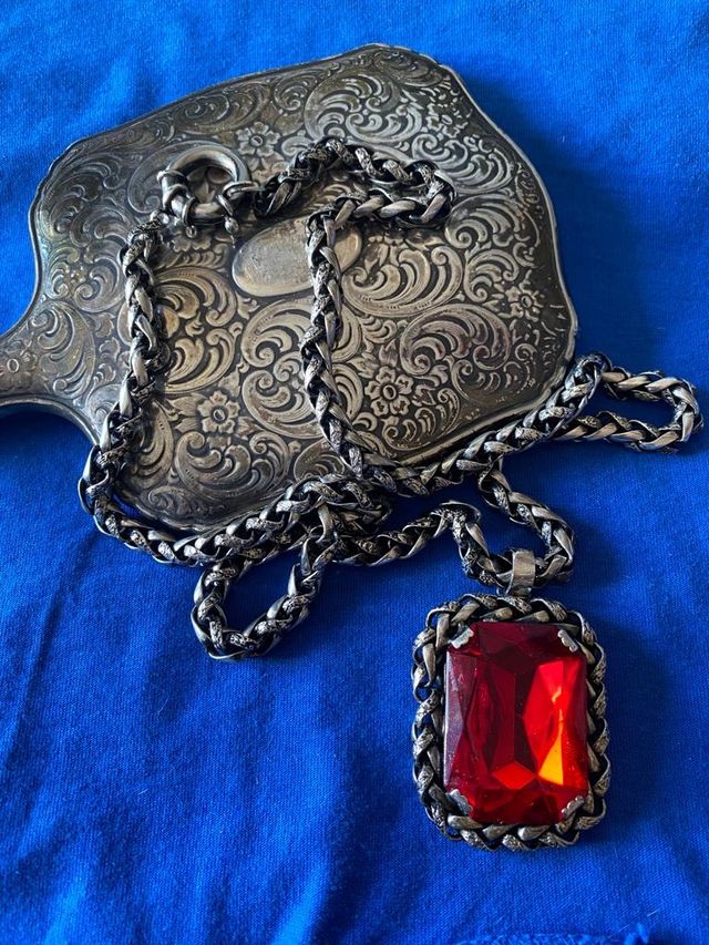 Collar y colgante de artesano florentino