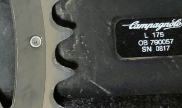 Bielas Campagnolo Record 53/39 175mm