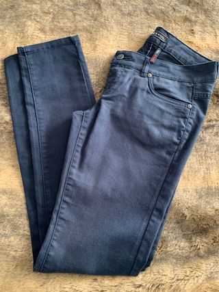 Pantalón vaquero recto mujer