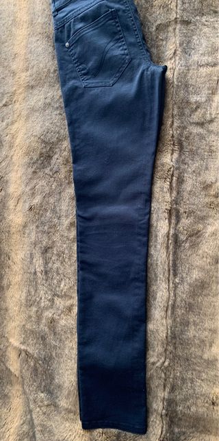 Pantalón vaquero recto mujer