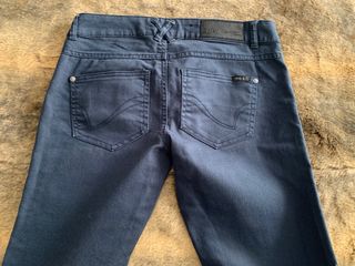 Pantalón vaquero recto mujer