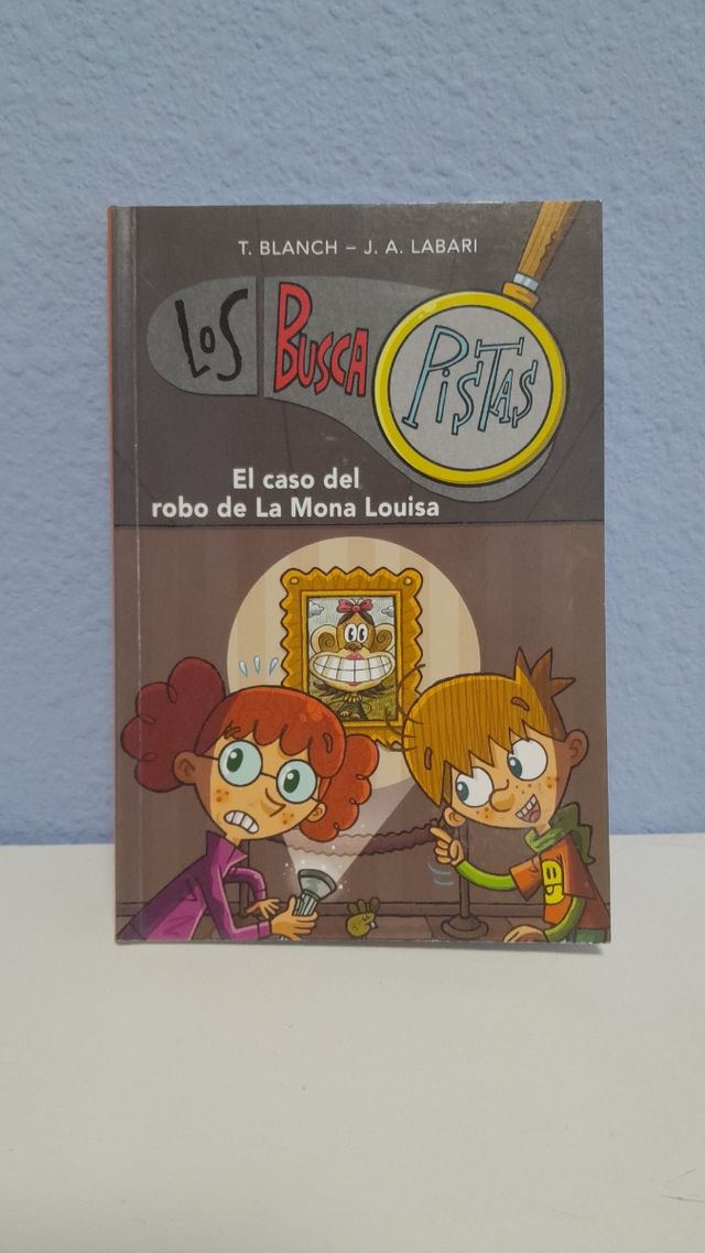 LOS BUSCA PISTAS LIBRO INFANTIL