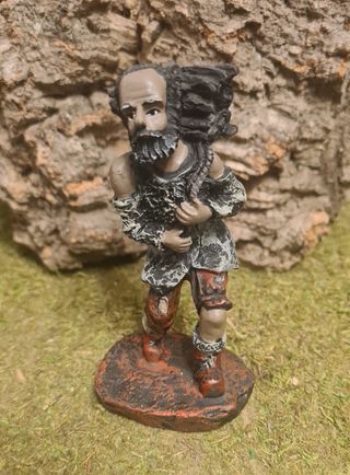 Figura belen hombre con leña Atosa