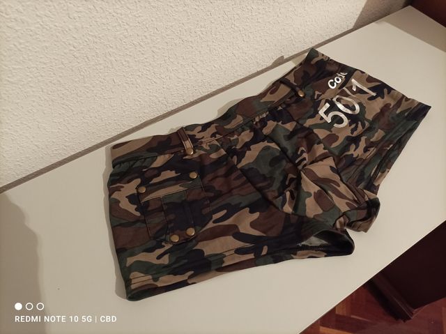 Pants Shorts Cortos Hombre Militares Talla M