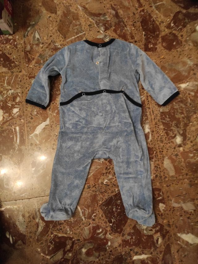 lote 3 pijamas bebe peleles 