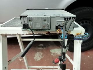 radiocassette ,navegador,pantalla y ecualizador