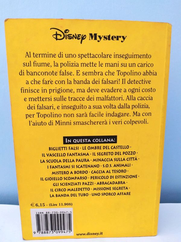 Disney Mystery - Biglietti Falsi
