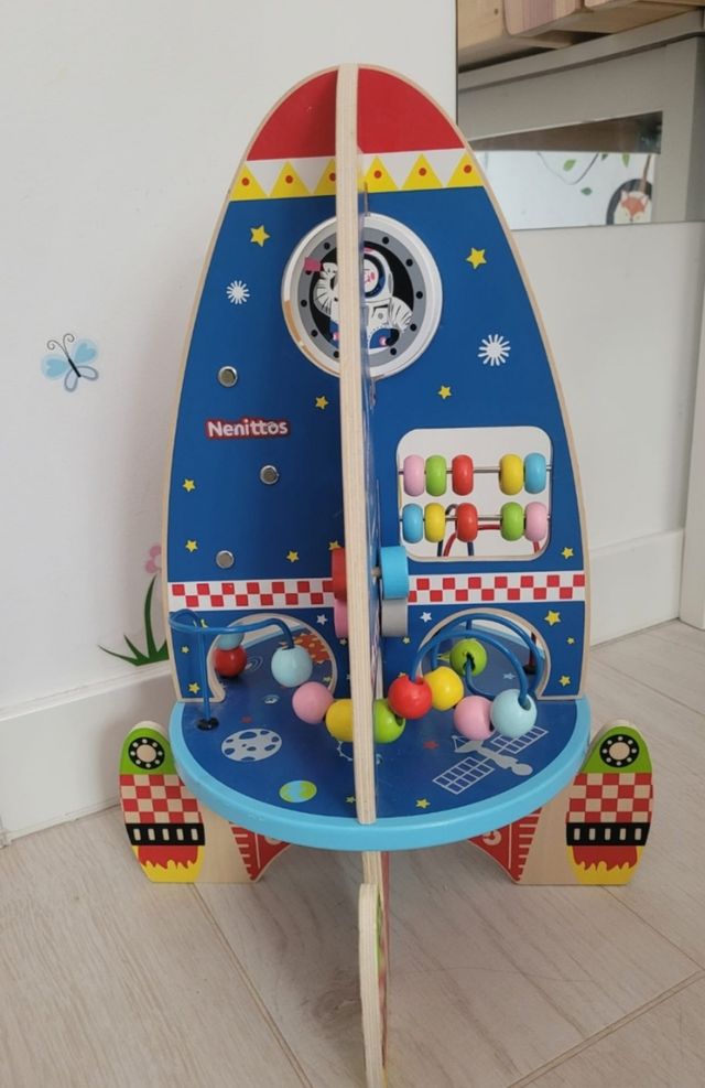 Montessori madera. Actividades bebé