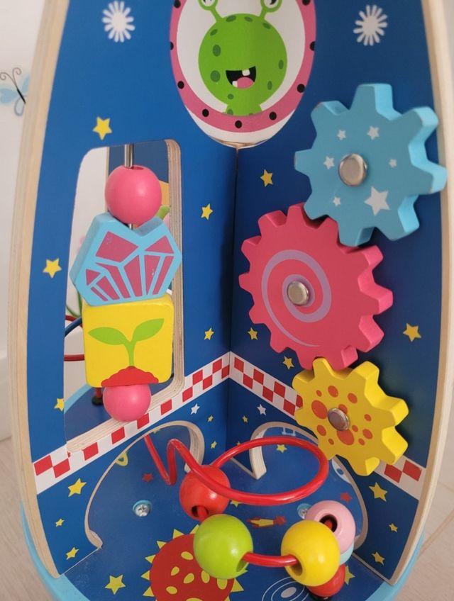 Montessori madera. Actividades bebé