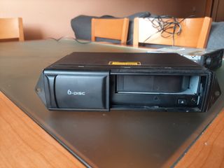radiocassette con cambiador de cd