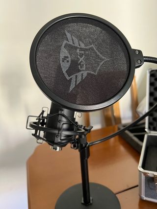 Micrófono condensador estudio con anti pop