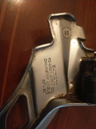 desviador Shimano deore está perfecto