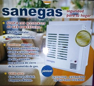 Detector Extractor de Gas SANEGAS