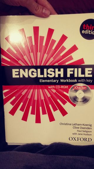 libro de inglés