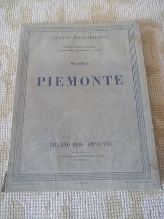 Touring Club Italiano volume Piemonte