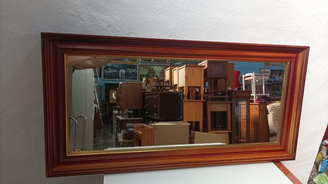 ESPEJO GRANDE ANTIGUO VINTAGE