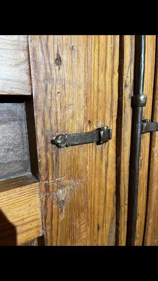 ANTIGUA VENTANA MADERA SIGLO XVII