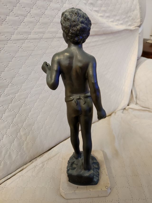 scultura in antimonio Paolo Uccello