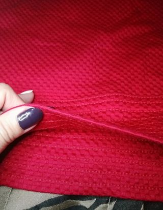 Vestidos rojos, talla L, marca: Blanco y Camaieu