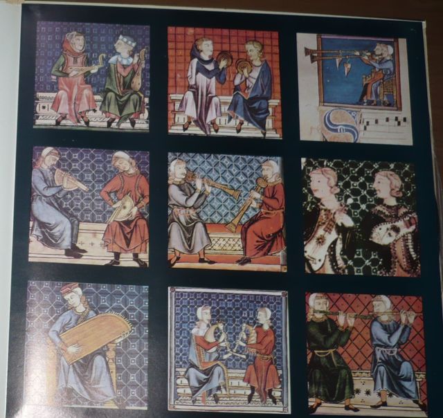 Las cantigas de Sta María del rey Alfonso el sabio