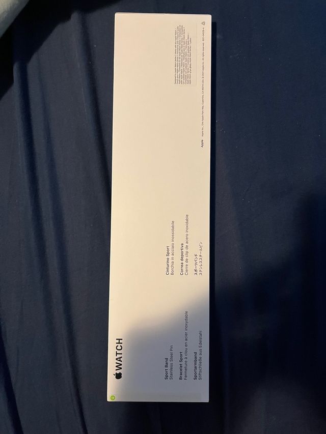 Apple sport band verde