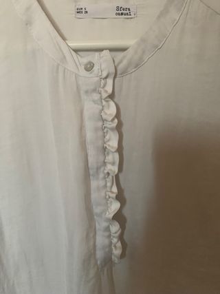 Blusa volante fluida 