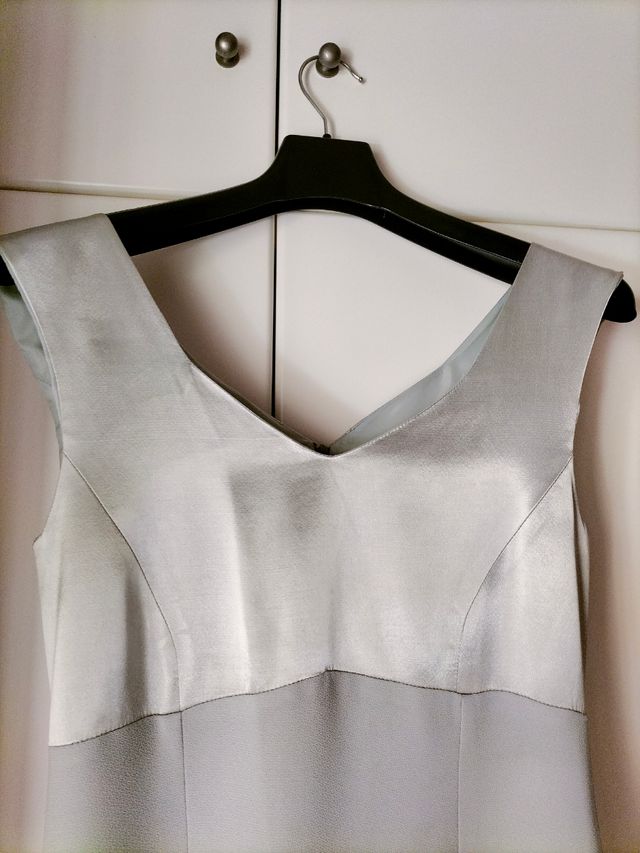 vestido largo de ceremonia 