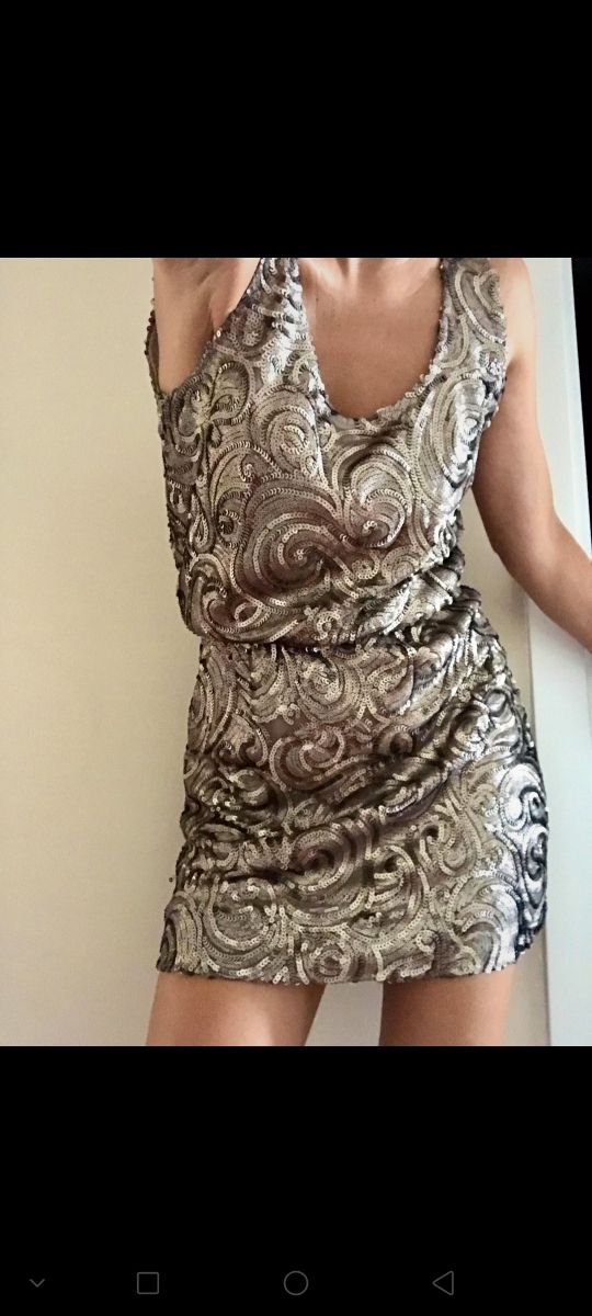 vestido fiesta Mango