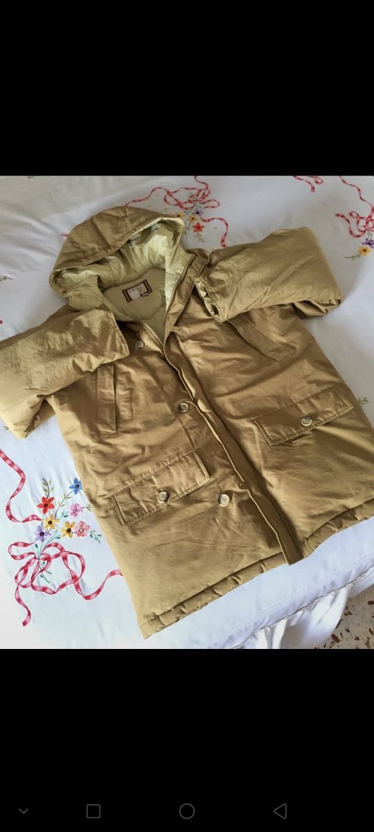 Abrigo plumas Zara hombre