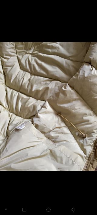 Abrigo plumas Zara hombre