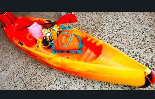 Kayak Triple para 2 adultos y niño