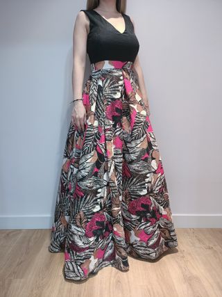 Vestido largo para ceremonia