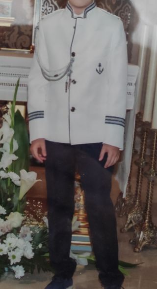Traje de comunión almirante