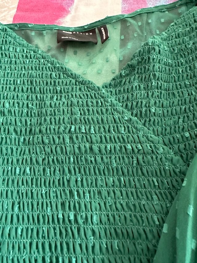 Vestido Asos verde