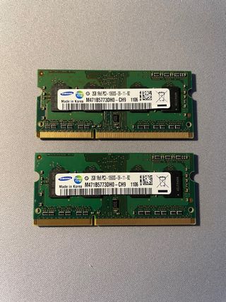 Kit memoria Samsung MacBook 4GB
