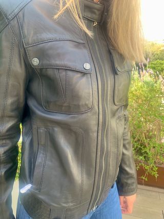 Chaqueta de cuero Ducati