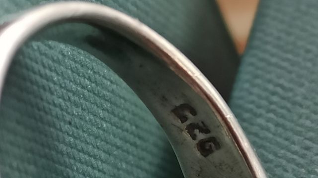 Anillo plata de ley y ojo de tigre NUEVO