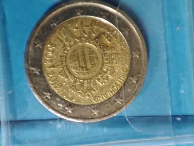 2 euro commemorativo Germania 2012