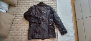 Chaqueta Cuero marrón Redskins.