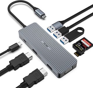 Hub USB C 9 en 1 Docking Station SIN ESTRENAR 